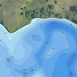 North Dakota Game and Fish Department Larimore Dam - Grand Forks County digital map