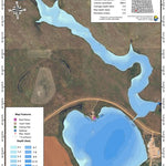North Dakota Game and Fish Department Larson Lake - Hettinger County digital map