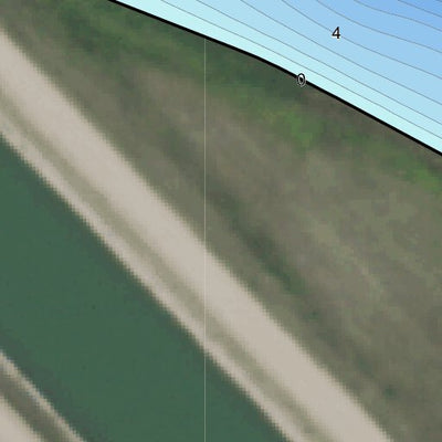 North Dakota Game and Fish Department Lightning Lake - McLean County digital map