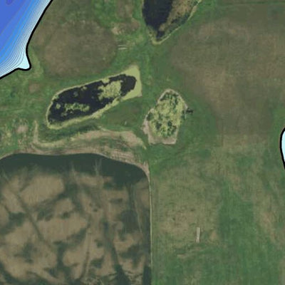 North Dakota Game and Fish Department Logan Lake - Logan County digital map