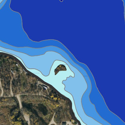 North Dakota Game and Fish Department Long Lake - Bottineau County digital map