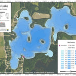 North Dakota Game and Fish Department Loon Lake - Bottineau County digital map