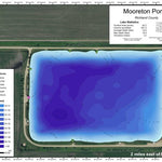 North Dakota Game and Fish Department Mooreton Pond - Richland County digital map
