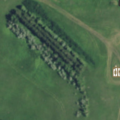 North Dakota Game and Fish Department Morres Lake - Dickey County digital map