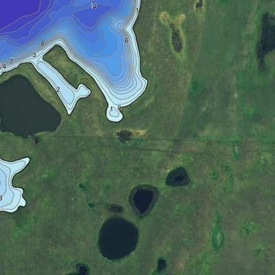 Mud and Pearl Lakes - Stutsman County Preview 3