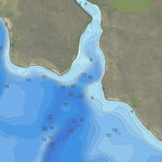 North Dakota Game and Fish Department Nelson Lake - Oliver County digital map