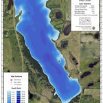 North Dakota Game and Fish Department North Lake Washington - Eddy County digital map