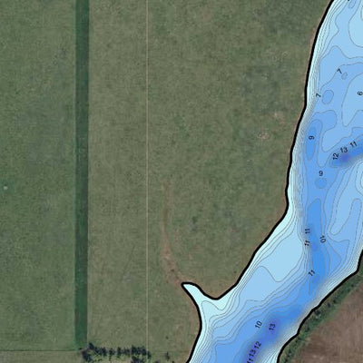 North Dakota Game and Fish Department Pheasant Lake - Dickey County digital map