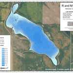 North Dakota Game and Fish Department R and M Lake - Stutsman County digital map