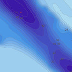 North Dakota Game and Fish Department Round Lake - McHenry County digital map
