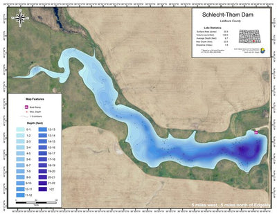 Schlecht-Thom Dam - LaMoure County Preview 1