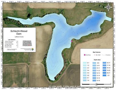 Schlecht-Weixel Dam - LaMoure County Preview 1