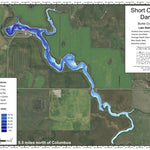 North Dakota Game and Fish Department Short Creek Dam - Burke Country digital map