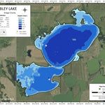 North Dakota Game and Fish Department Sibley Lake - Griggs County digital map