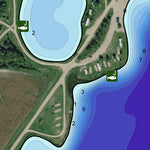 North Dakota Game and Fish Department Silver Lake - Sargent County digital map