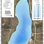 North Dakota Game and Fish Department Skjermo Lake - Divide County digital map