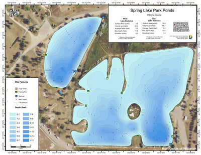 Spring Lake Park Ponds - Williams County Preview 1