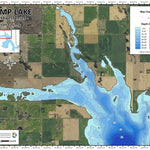 North Dakota Game and Fish Department Stump Lake - Northwest Area digital map