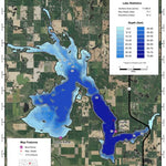 North Dakota Game and Fish Department Stump Lake - Overview digital map