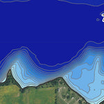 North Dakota Game and Fish Department Stump Lake - Sourtheast Area digital map