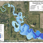 North Dakota Game and Fish Department Sweet Briar Lake - Morton County digital map