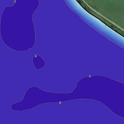 North Dakota Game and Fish Department Tewaukon, Lake - Sargent County digital map