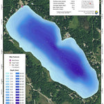 North Dakota Game and Fish Department Wood Lake - Benson County digital map