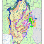 North East Forest Alliance Harvest Plan Map of Clouds Creek State Forest compartments 30 to 33 digital map