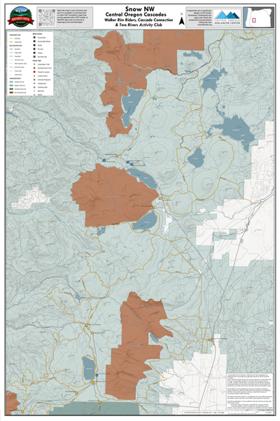 Central Oregon Cascades: Walker Rim Riders, Cascade Connection & Two Rivers Activity Club Preview 1
