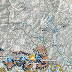 Northwest Portal Kittitas and Yakima Winter Recreation Map 18x24