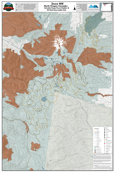 North Oregon Cascades: Columbia Gorge Power Sledders & Mt Hood Snowmoboile Club Preview 1