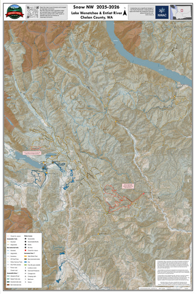 Snowmobile Trails: Chelan County, Washington Preview 1
