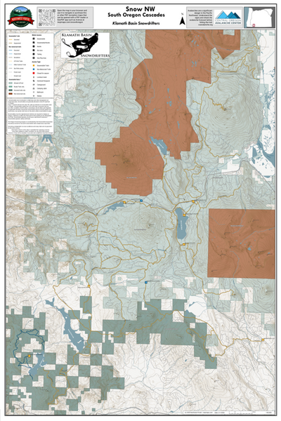 South Oregon Cascades: Klamath Basin Snowdrifters Preview 1