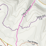 Cowiche Canyon Trail Topo Map Preview 2