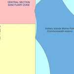 NSW Department of Primary Industries (Fisheries) Solitary Islands Marine Park Zoning Map digital map