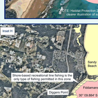 Solitary Islands Marine Park Zoning Map Preview 3