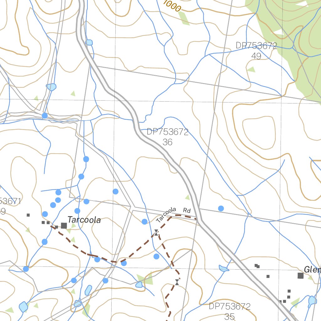 Baldersleigh 9137-2N Map by NSW Government Spatial Services | Avenza Maps