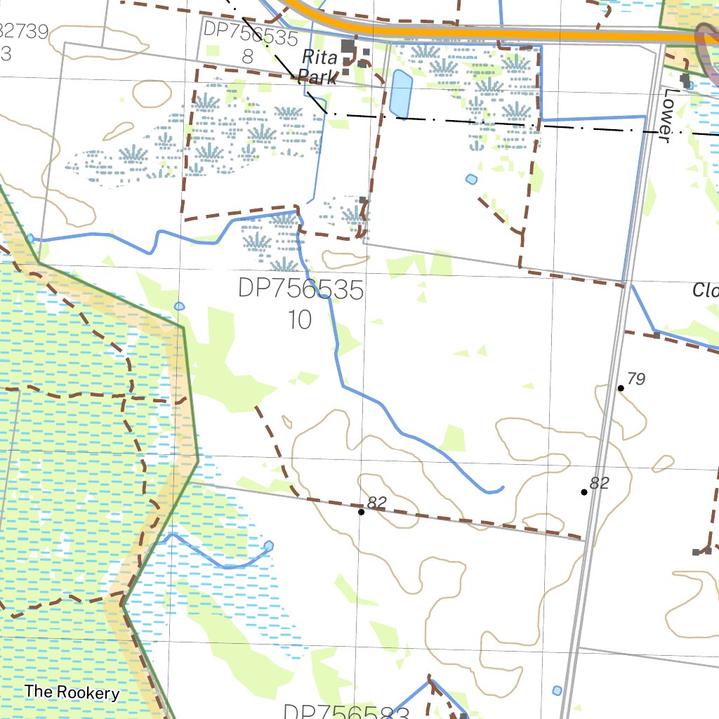 Barham 7726-N Map by NSW Government Spatial Services | Avenza Maps