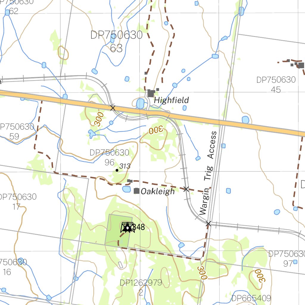 Barmedman 8329-N Map by NSW Government Spatial Services | Avenza Maps