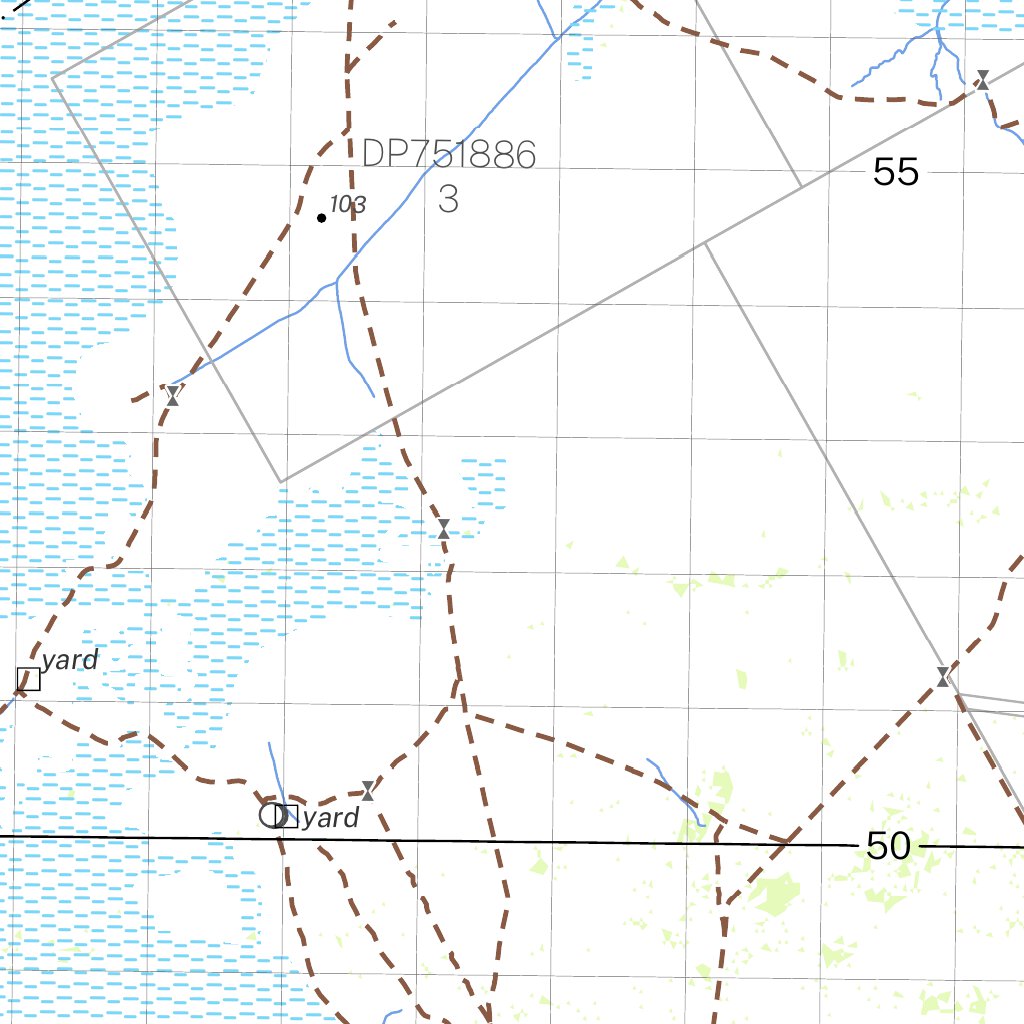 Bourke 8037 Map by NSW Government Spatial Services | Avenza Maps