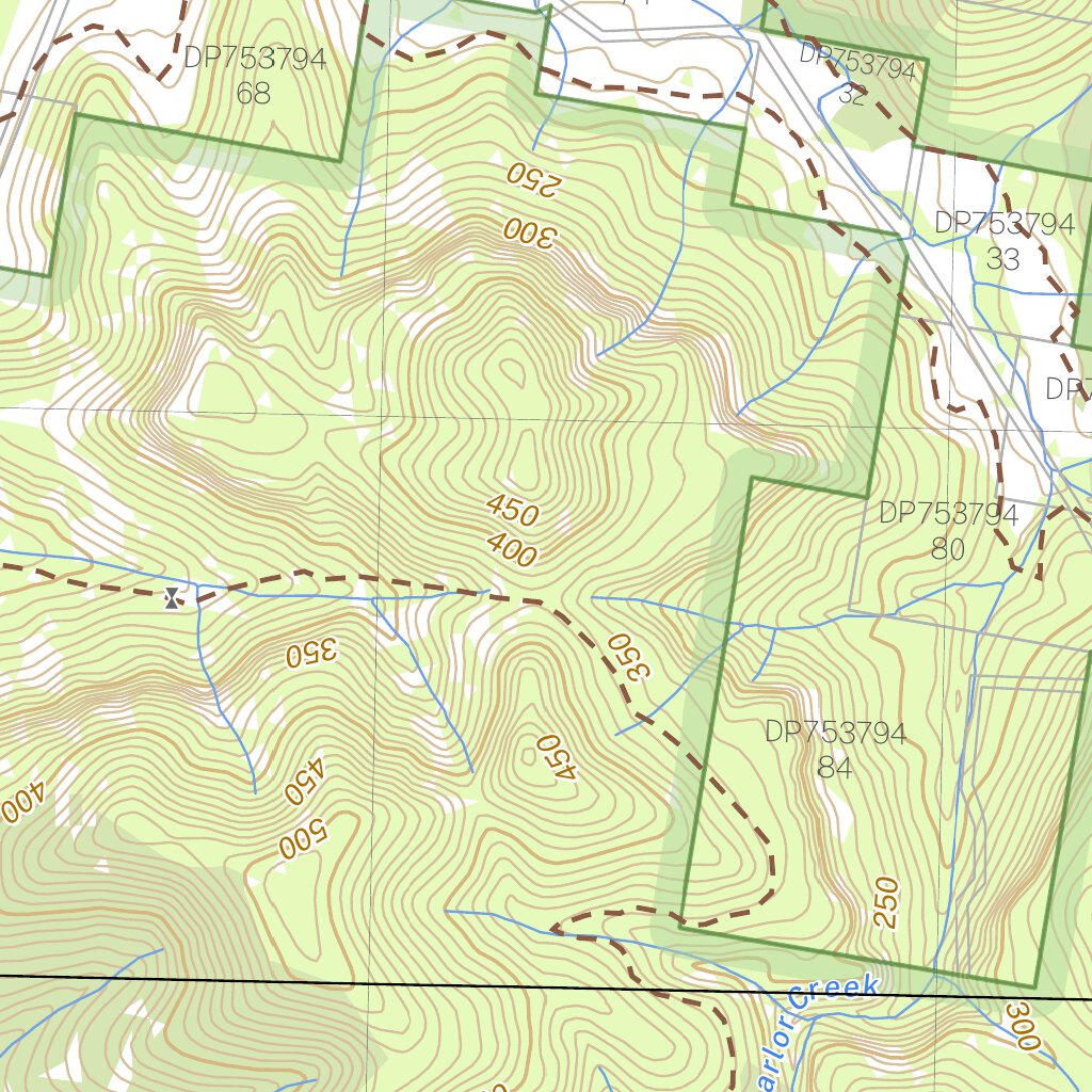 Glen Gallic 9032-4N Map by NSW Government Spatial Services | Avenza Maps