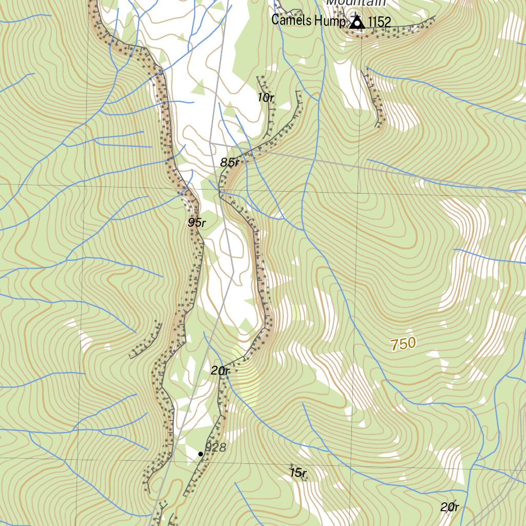 Kaputar 8937-3N Map by NSW Government Spatial Services | Avenza Maps