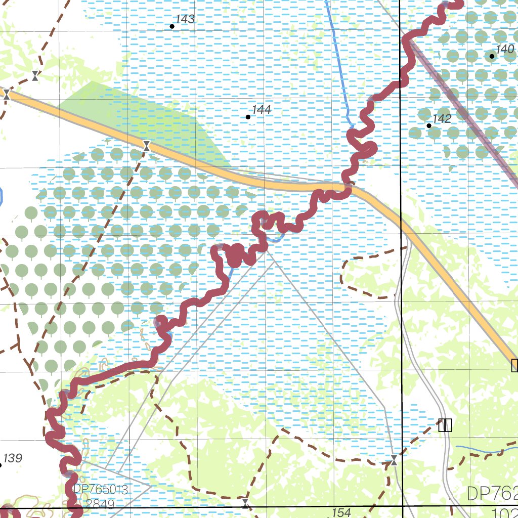 Lightning Ridge 8439 Map by NSW Government Spatial Services | Avenza Maps