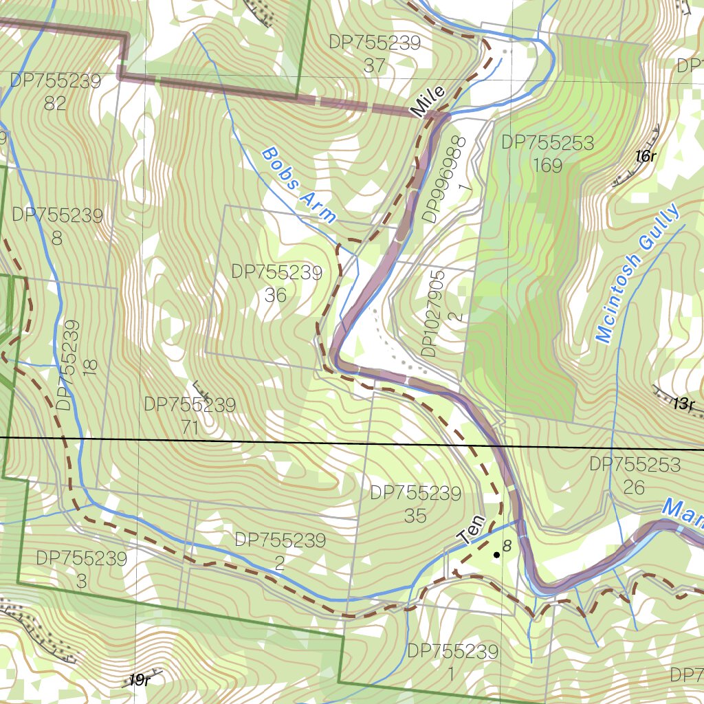 Mangrove 9131-3N Map by NSW Government Spatial Services | Avenza Maps