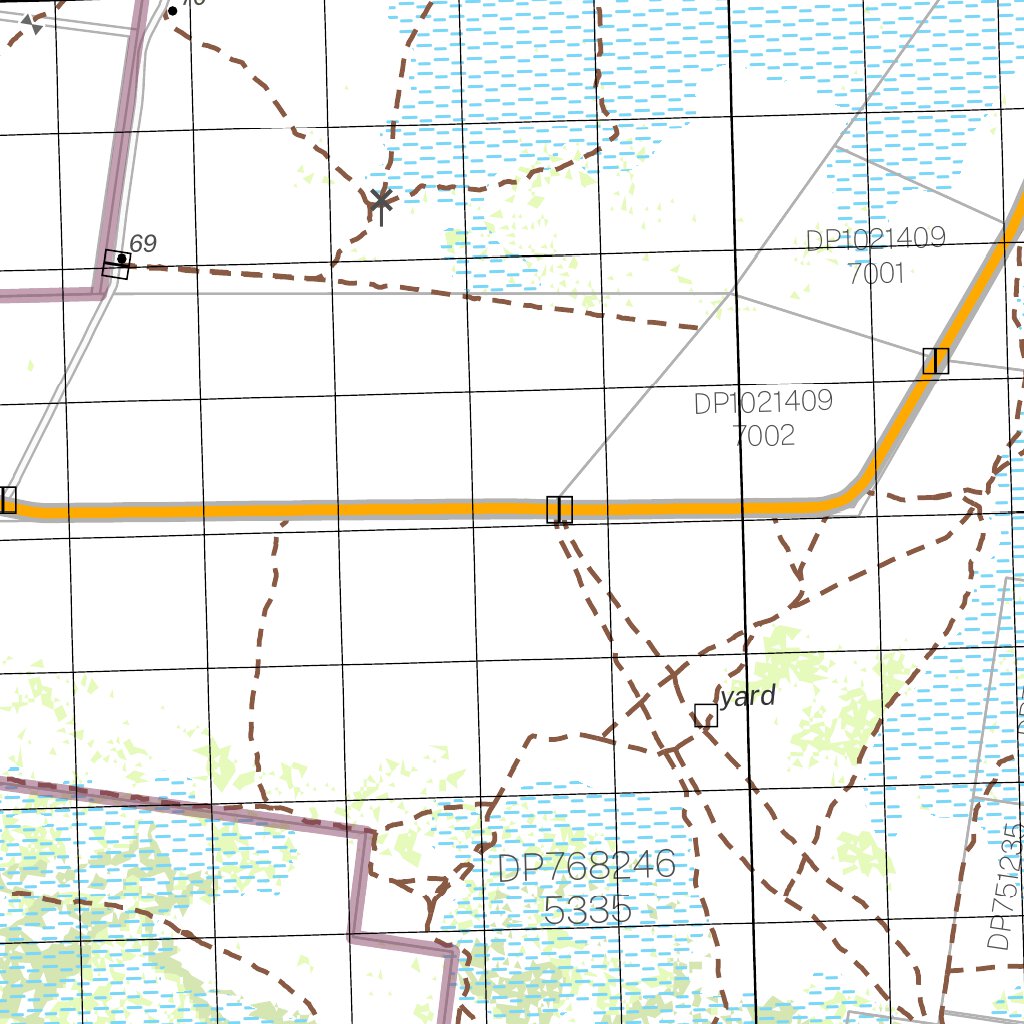 Paika 7629 Map by NSW Government Spatial Services | Avenza Maps