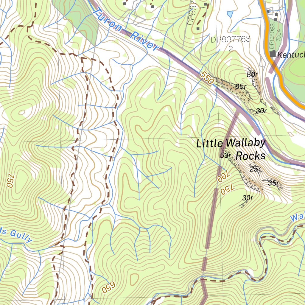 Sofala 8831-4N Map by NSW Government Spatial Services | Avenza Maps