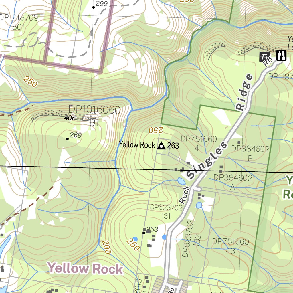 Springwood 9030-4S Map by NSW Government Spatial Services | Avenza Maps