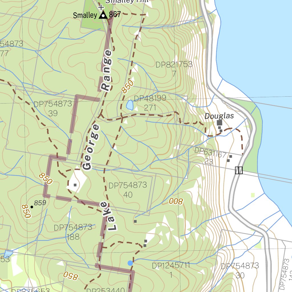 Sutton 8727-1S Map by NSW Government Spatial Services | Avenza Maps