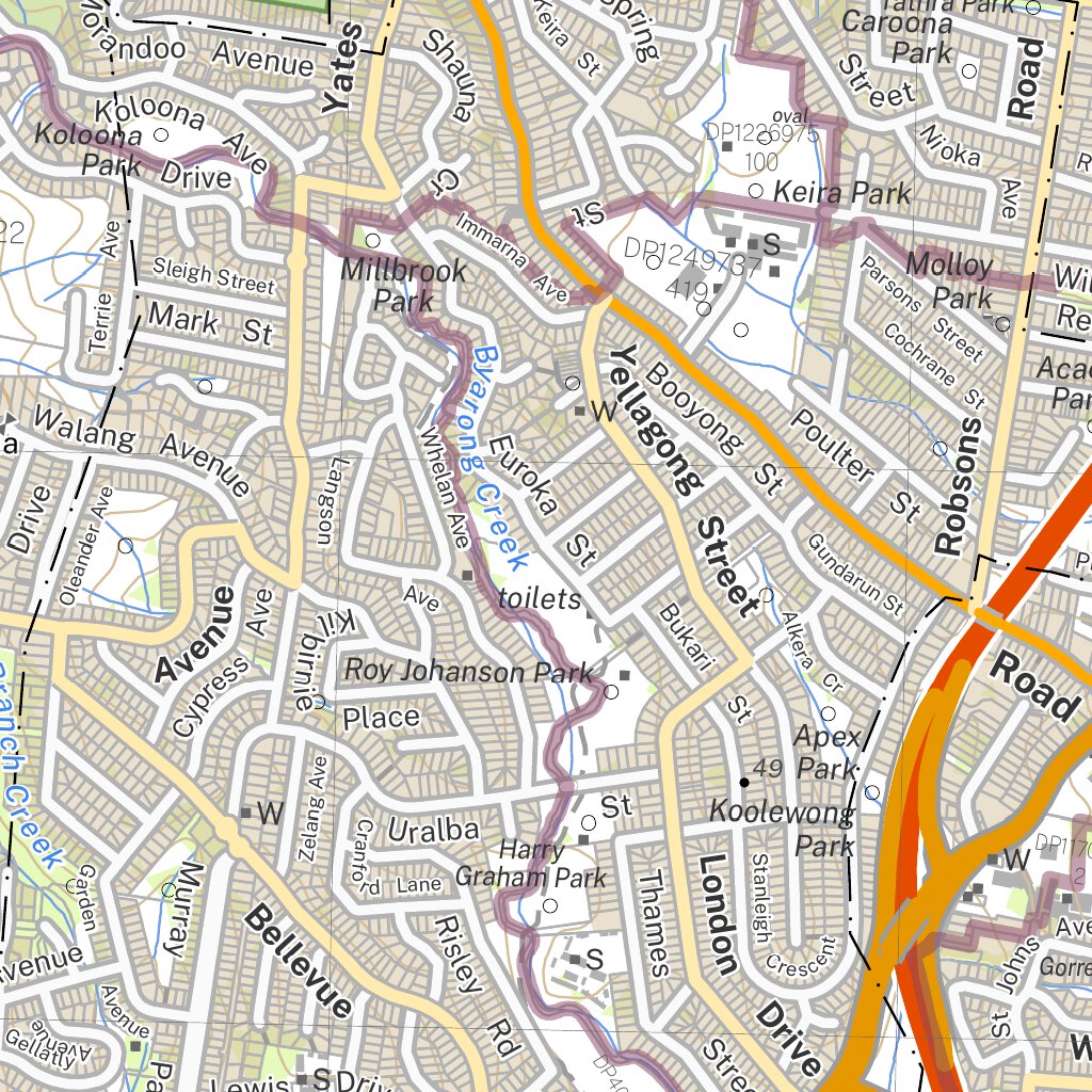 Wollongong 9029-2S Map by NSW Government Spatial Services | Avenza Maps
