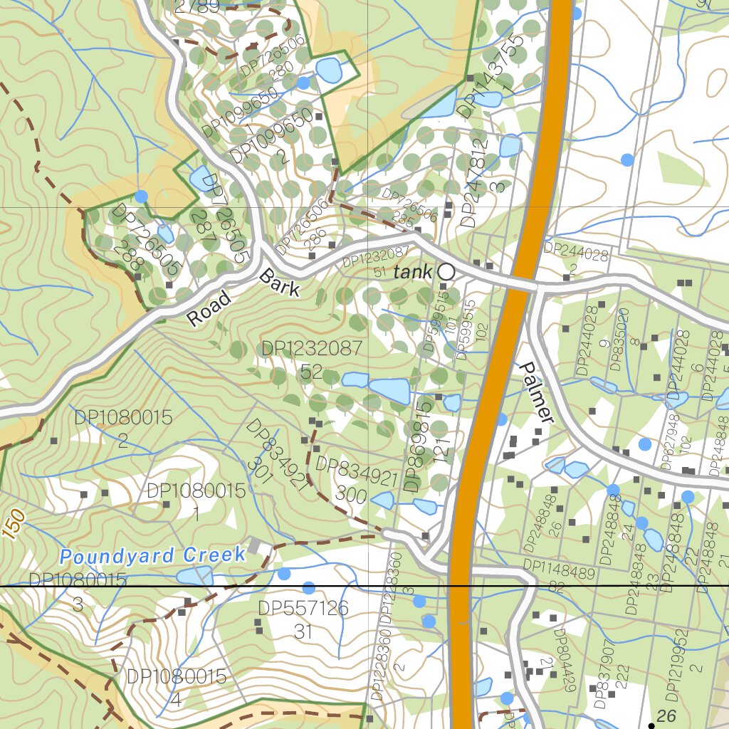 Woolgoolga Postcode Woolgoolga 9537-4N Map by NSW Government Spatial Services | Avenza Maps